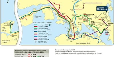 Háskólann í Hong Kong kort