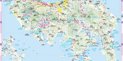 Ótengdur Hong Kong kort